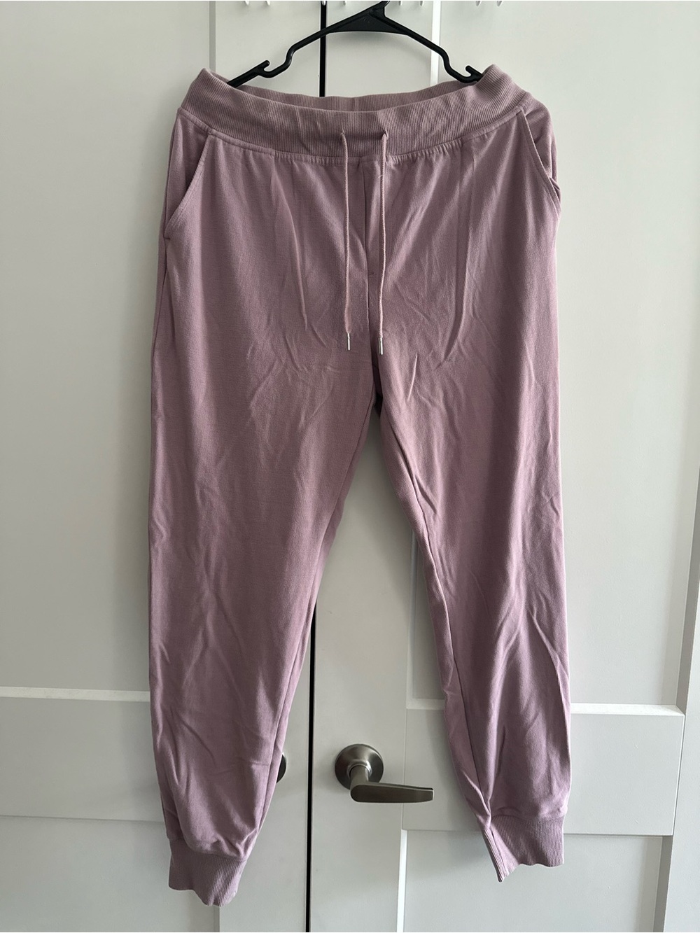 Men's Lavender Drawstring Jogger Pants